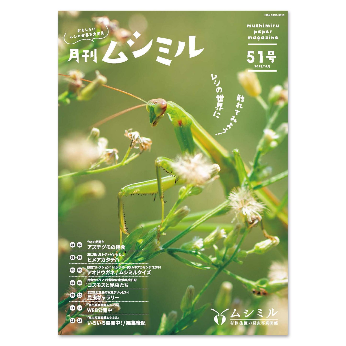 【51号】月刊ムシミル(2025.11)