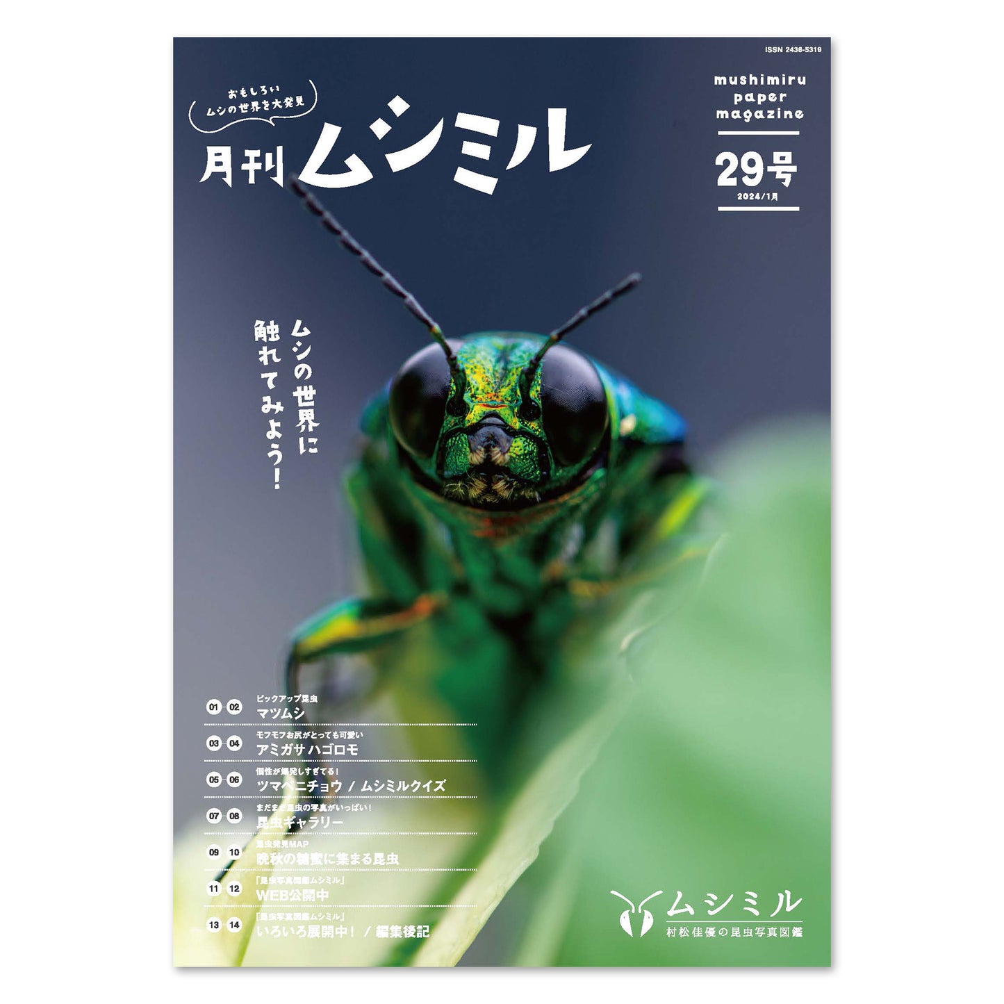 【29号】月刊ムシミル(2024.1)